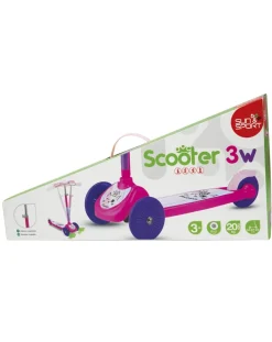 Sun&Sport Tricicli Biciclette Monopattini E Accessori-- Scooter 3W Girl