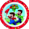 Nintendo Piatti E Posate-Super Mario Bros. - Piatto Piano Microwave