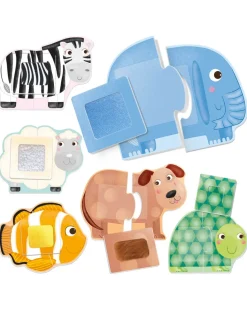 Headu Giochi Didattici-Tactile Animals Montessori. Componi Tocca E Impara! 1/4 Anni -
