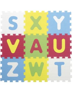 Baby Smile Palestrine E Tappeti Gioco-Tappeto Puzzle Lettere 9Pz