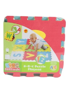 Baby Smile Palestrine E Tappeti Gioco-Tappeto Puzzle Lettere 9Pz