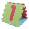Baby Smile Palestrine E Tappeti Gioco-Tappeto Puzzle Numeri 9Pz