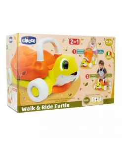 Chicco Cavalcabili E Primi Passi-Tartaruga Primipassi 2In1 -