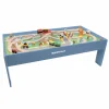 Wood'N'Play Giochi Primi Mesi-Tavolo Gioco Con Pista Treno - Wood 'N’ Play