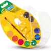 Crayola Giochi Creativi-Tavolozza Del Pittore Set Con 12 Aquerelli E Pennello -