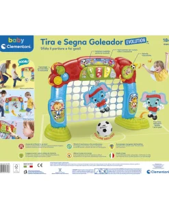 Baby Clementoni Giochi Interattivi E Prescolari-Tira E Segna Goleador Evolution -