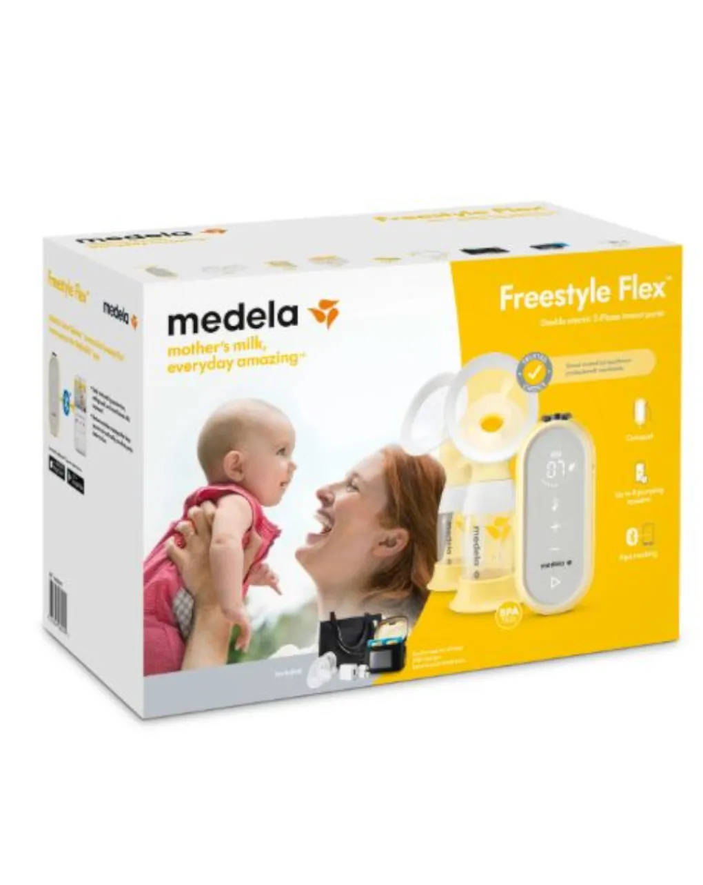 Medela Tiralatte-Tiralatte Elettrico Doppio Freestyle Flex