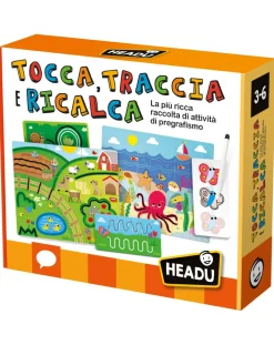 Headu Giochi Didattici-Tocca Traccia E Ricalca. La Piu Ricca Raccolta Di Attivita Di Pregrafismo 3/6 Anni -