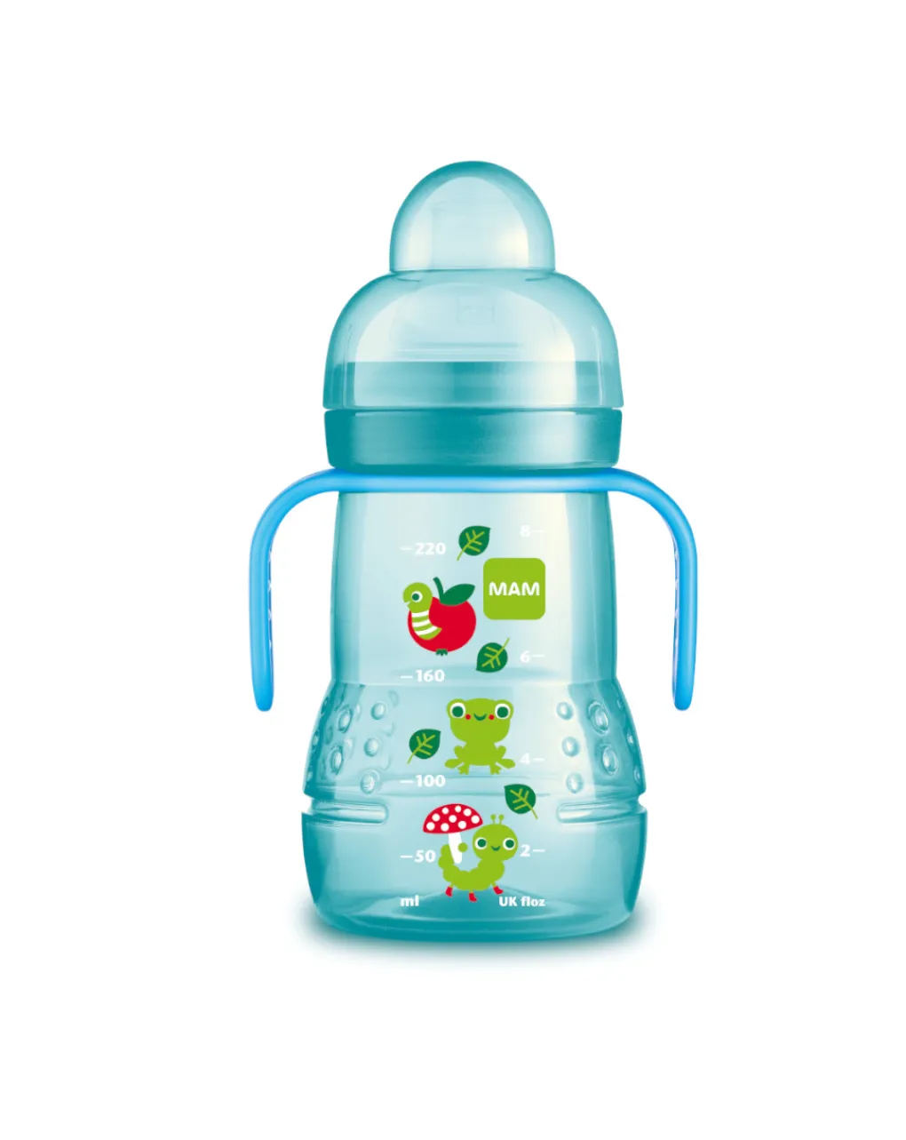 Mam Tazze E Bicchieri-Trainer Con Tettarella E Extra Soft Spout Azzurro