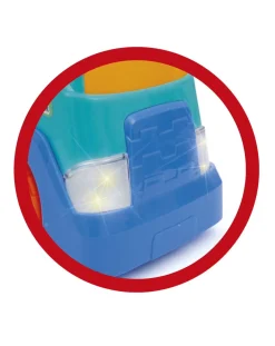 Baby Smile Giochi Primi Mesi-Transporter Truck Suoni E 4 Auto Incluse -