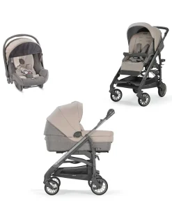 Inglesina Trio E Duo-Trilogy System - Colore Bermuda Beige Con Telaio City Ardesia
