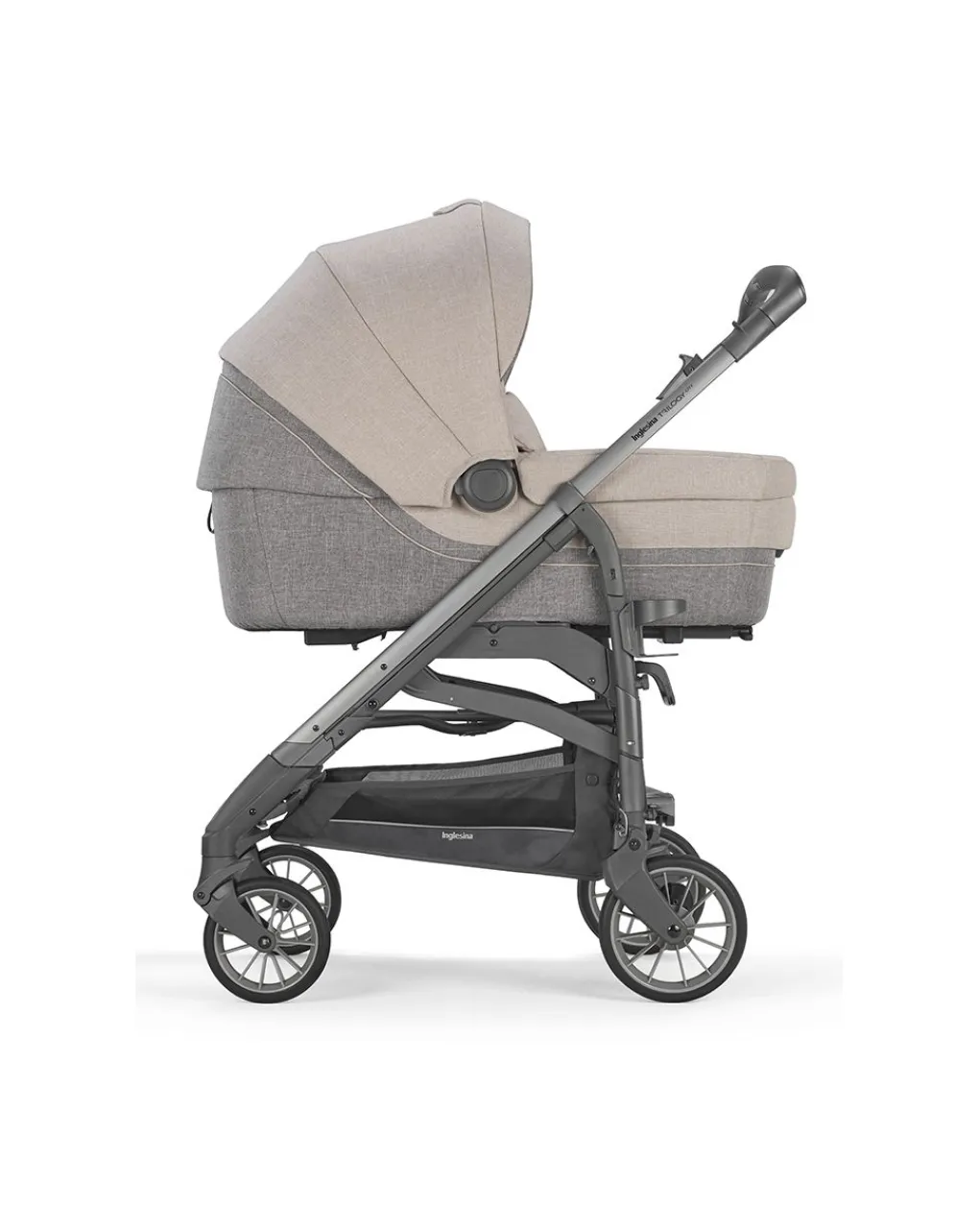 Inglesina Trio E Duo-Trilogy System - Colore Bermuda Beige Con Telaio City Ardesia
