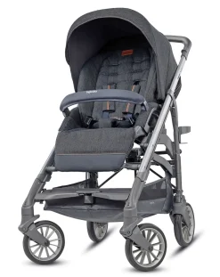Inglesina Trio E Duo-Trilogy System - Colore Village Denim Con Telaio City Ardesia