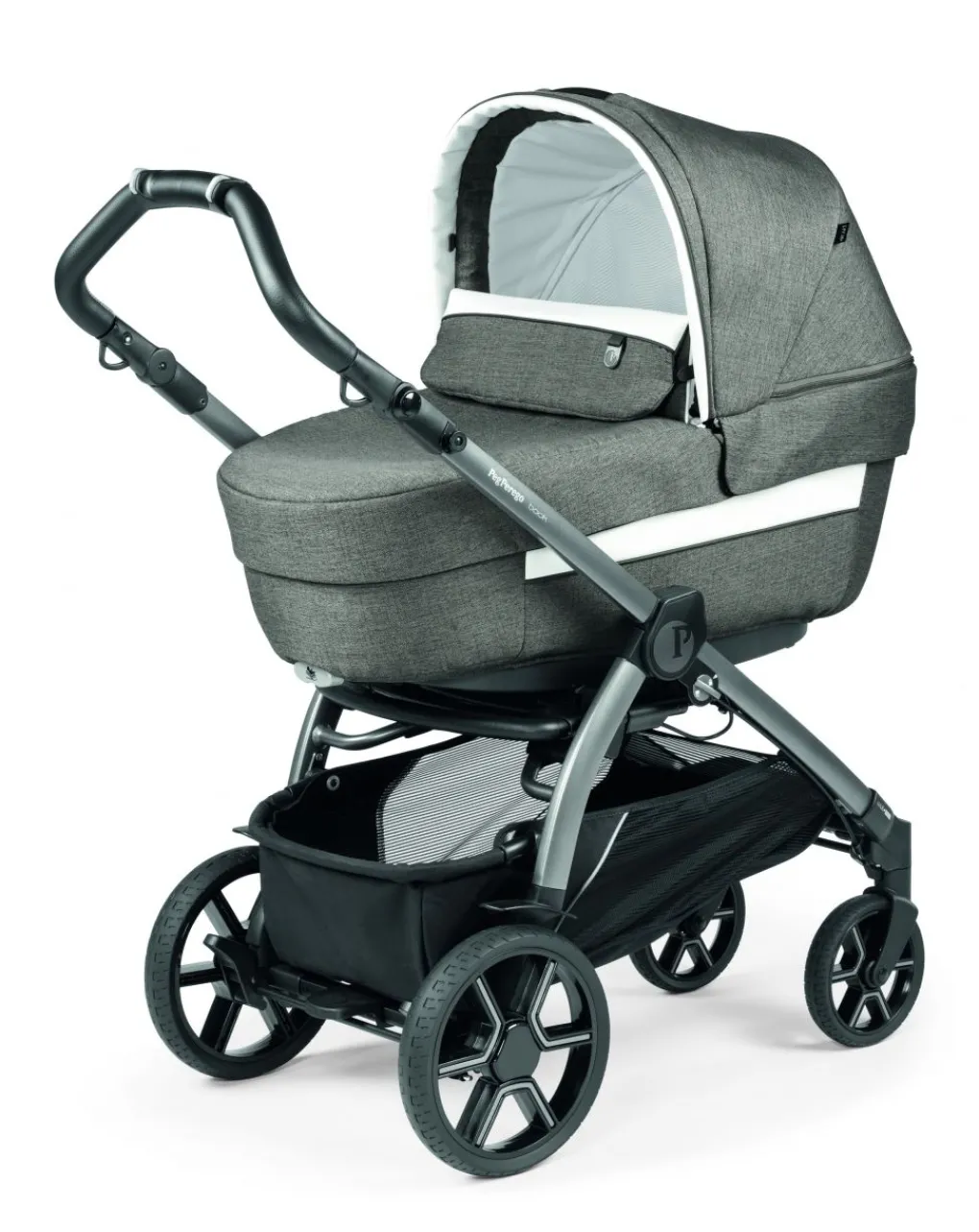 Peg-Perego Trio E Duo-Trio Book Slk City Grey Con Culla Elite - Peg Perego