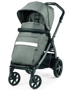 Peg-Perego Trio E Duo-Trio Book Slk City Grey Con Culla Elite - Peg Perego