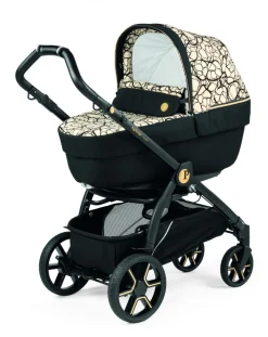 Peg-Perego Trio E Duo-Trio Book Slk Graphic Gold Con Culla Elite - Peg Perego