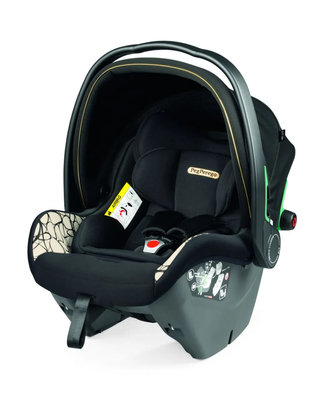 Peg-Perego Trio E Duo-Trio Book Slk Graphic Gold Con Culla Elite - Peg Perego