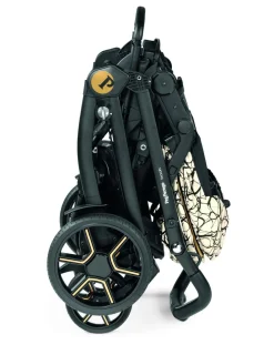 Peg-Perego Trio E Duo-Trio Book Slk Graphic Gold Con Culla Elite - Peg Perego
