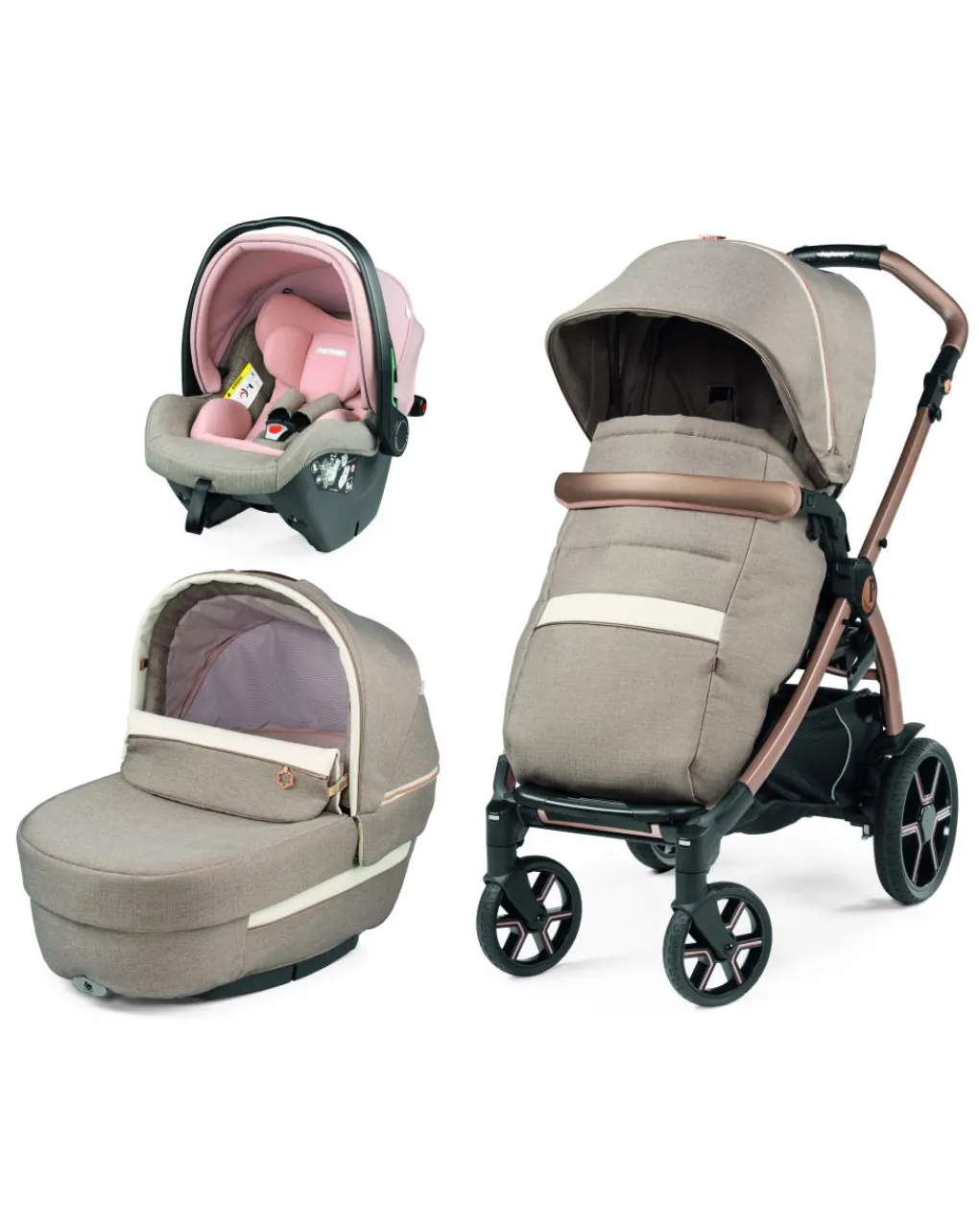 Peg-Perego Trio E Duo-Trio Book Slk Mon Amour Con Culla Elite - Peg Perego