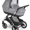 Cam Trio E Duo-Trio Dinamico Smart Melange Grigio Con Ruote Piene -