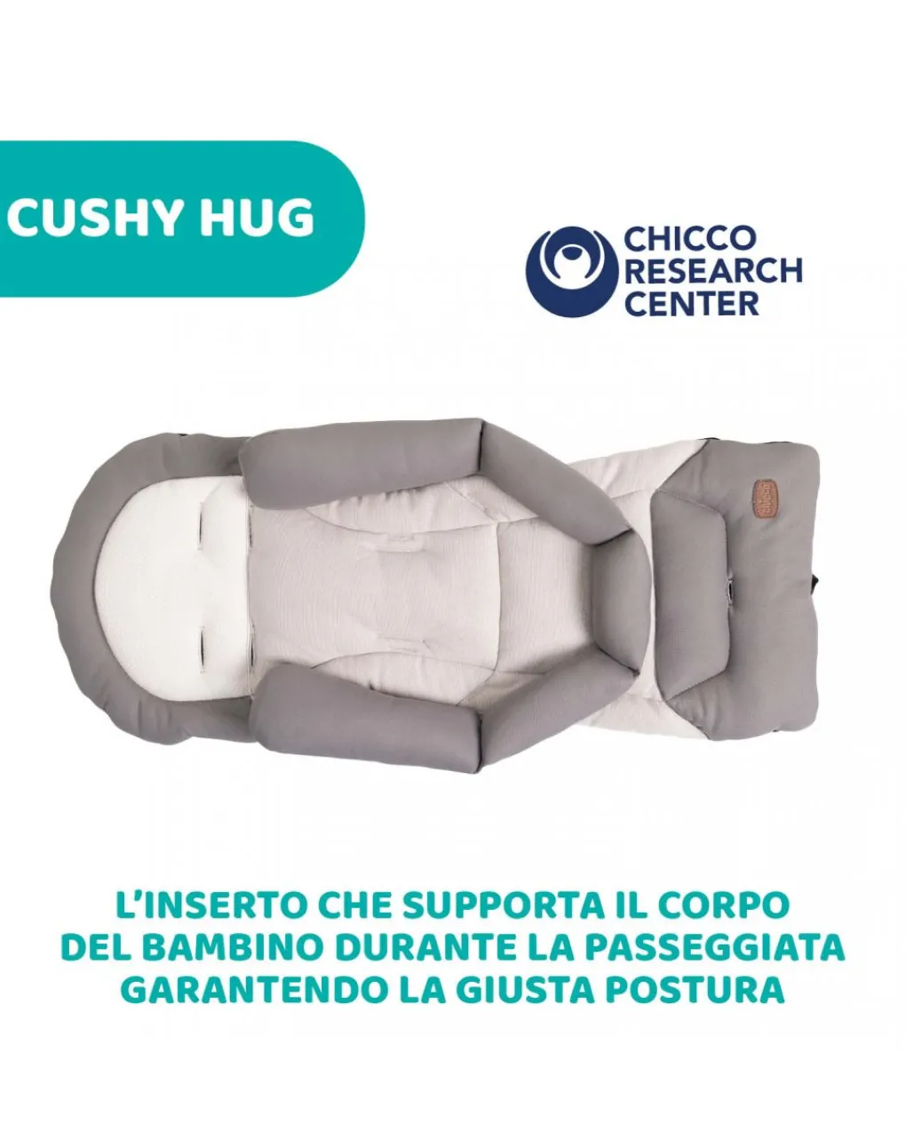 Chicco Trio E Duo-Trio Mysa Standard Silver Grey -