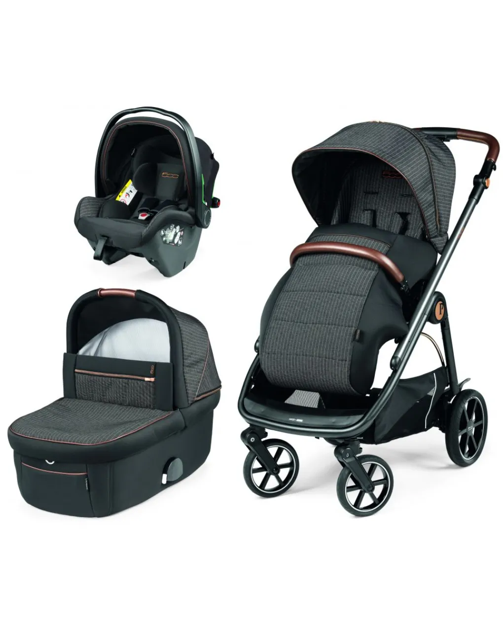 Peg-Perego Trio E Duo-Trio Veloce Slk 500 Con Culla Grande - Peg Perego