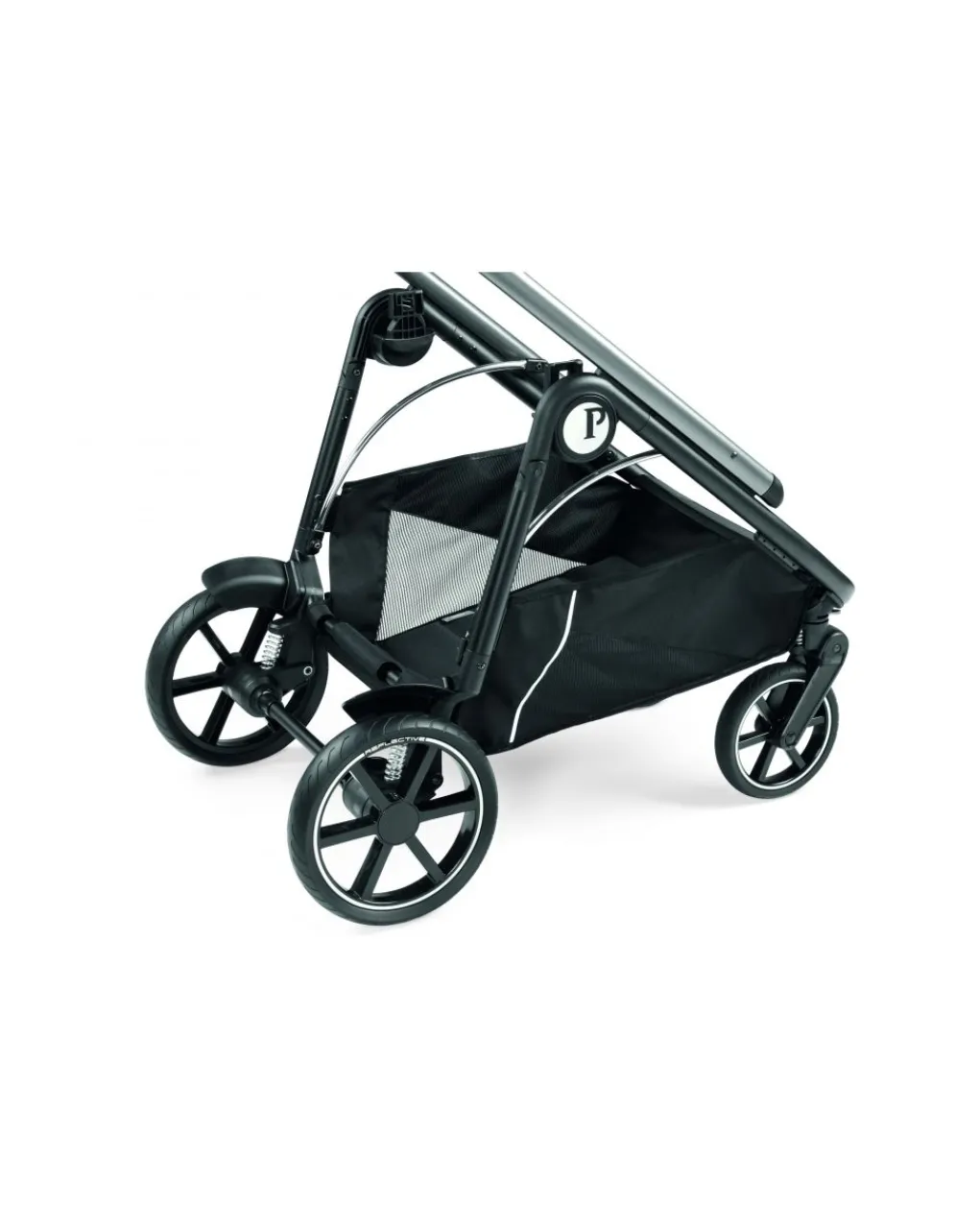 Peg-Perego Trio E Duo-Trio Veloce Slk City Grey Con Culla Grande - Peg Perego