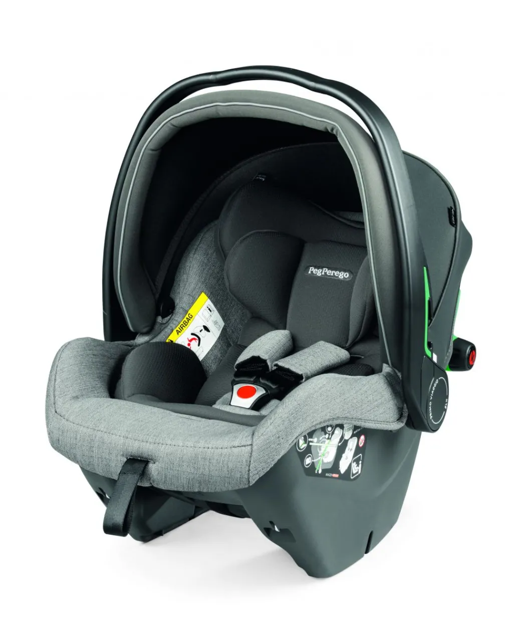 Peg-Perego Trio E Duo-Trio Veloce Slk City Grey Con Culla Grande - Peg Perego