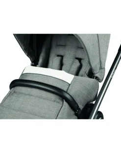 Peg-Perego Trio E Duo-Trio Veloce Slk City Grey Con Culla Grande - Peg Perego
