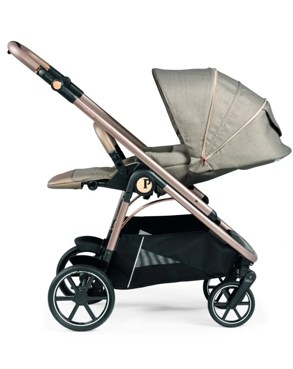 Peg-Perego Trio E Duo-Trio Veloce Slk Mon Amour Con Culla Grande - Peg Perego