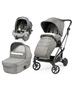 Peg-Perego Trio E Duo-Trio Vivace Slk City Grey Con Culla Grande - Peg Perego