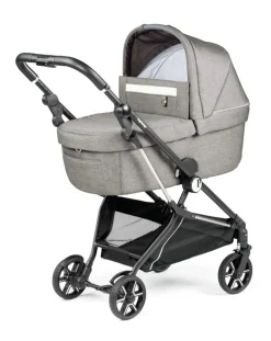 Peg-Perego Trio E Duo-Trio Vivace Slk City Grey Con Culla Grande - Peg Perego