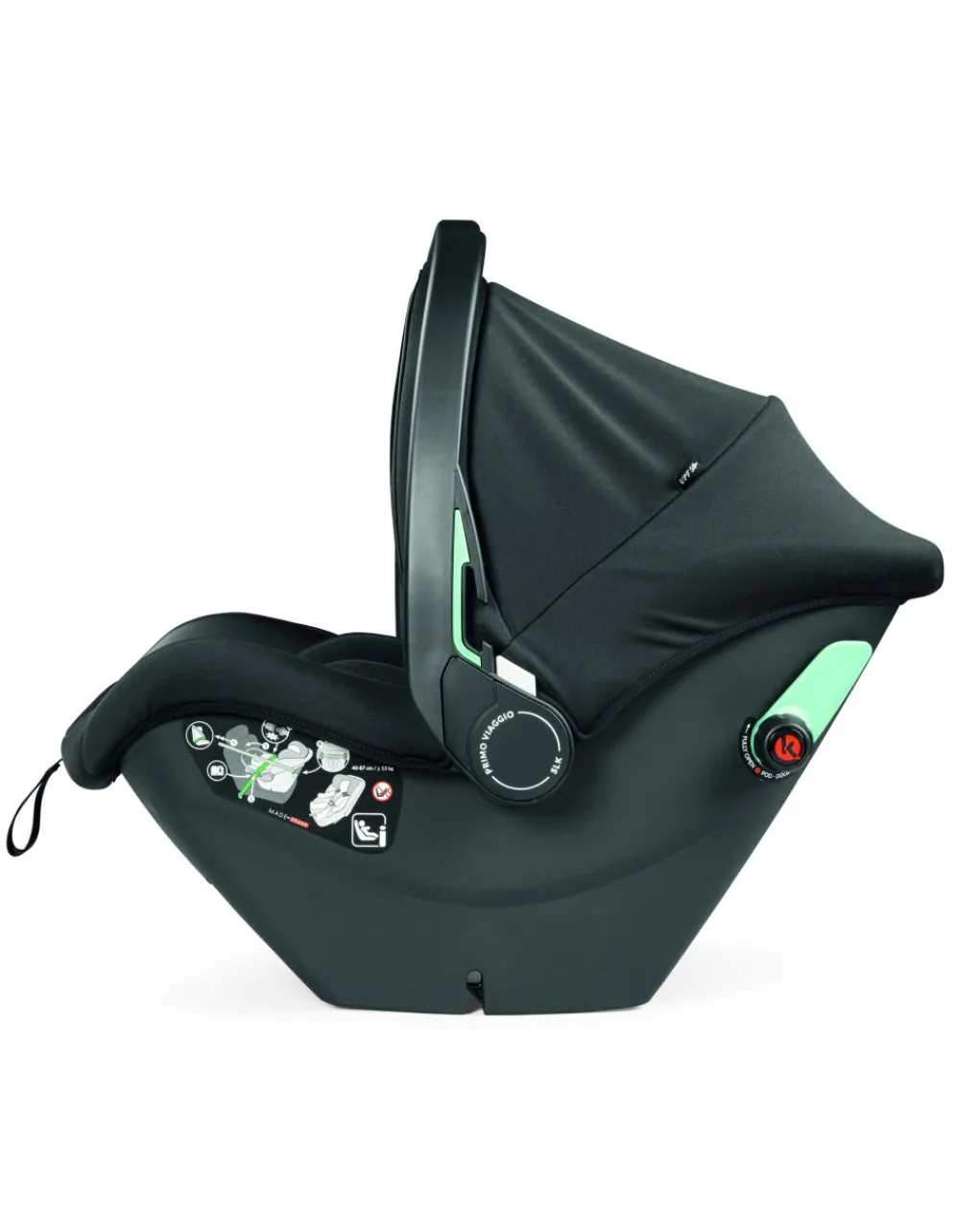 Peg-Perego Trio E Duo-Trio Vivace Slk Licorice Con Culla Gran Pagoda - Peg Perego