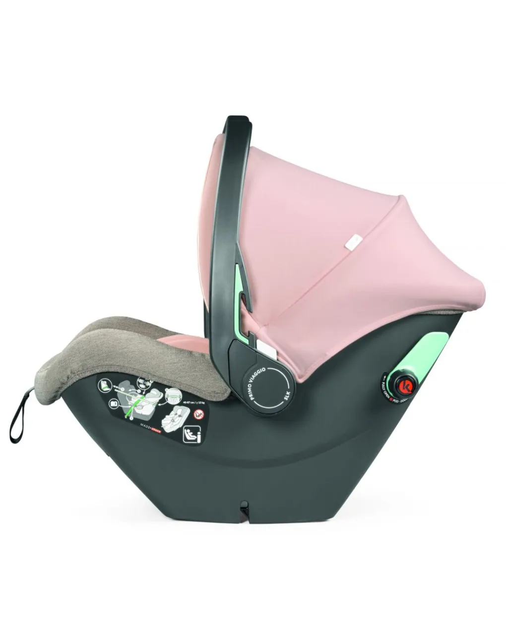 Peg-Perego Trio E Duo-Trio Vivace Slk Mon Amour Con Culla Grande - Peg Perego