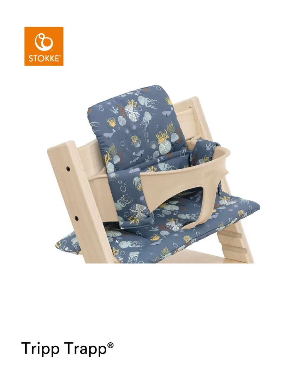 Stokke Accessori Seggioloni-Tripp Trapp? Classic Cushion Into The Deep -