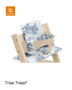 Stokke Accessori Seggioloni-Tripp Trapp? Classic Cushion Waves Blue