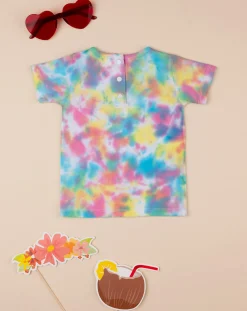 Prenatal Magliette Camicie E Body-T-Shirt Bambina Tie-Dye Multicolor