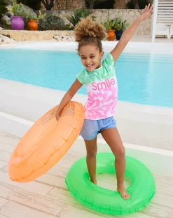 Prenatal Magliette E Camicie-T-Shirt Bambina Tie-Dye "Smile”