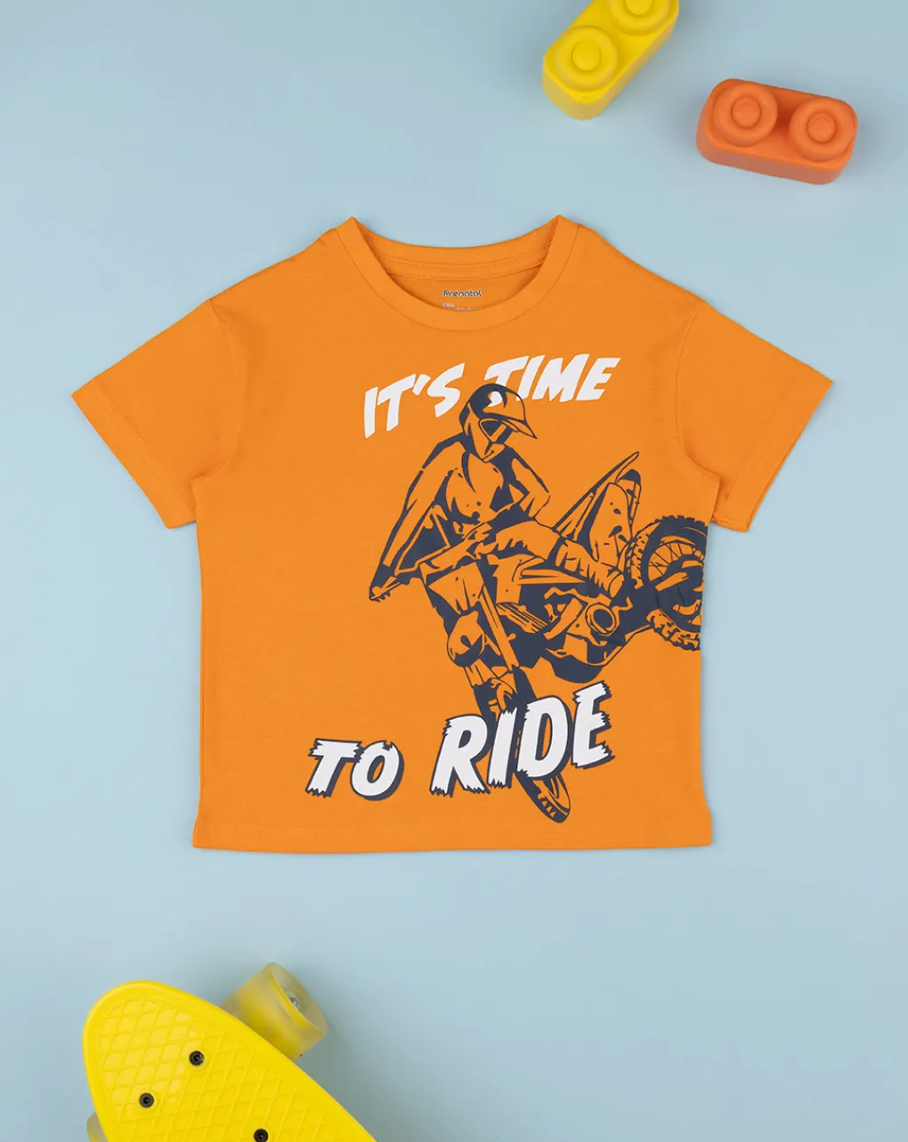 Prenatal Magliette E Camicie-T-Shirt Bambino Maniche Corte Arancione