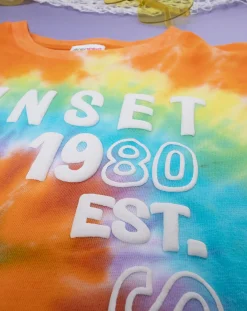 Prenatal Magliette E Camicie-T-Shirt Bambino Mezze Maniche Tie-Dye