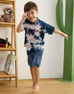 Prenatal Magliette E Camicie-T-Shirt Bambino Tie-Dye Maniche Corte
