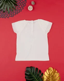 Prenatal Magliette Camicie E Body-T-Shirt Bimba "Animalier” Beige Organic Cotton