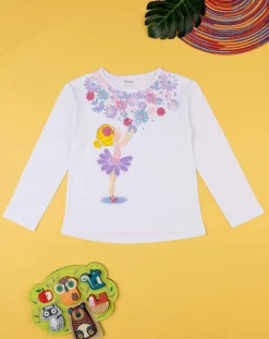 Prenatal Magliette E Camicie-T-Shirt Bimba "Ballerina Floreale”