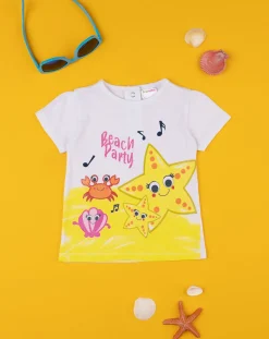 Prenatal Vestiti E Completi-T-Shirt Bimba "Beach Party”