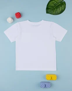 Prenatal Magliette E Camicie-T-Shirt Bimba Bianca