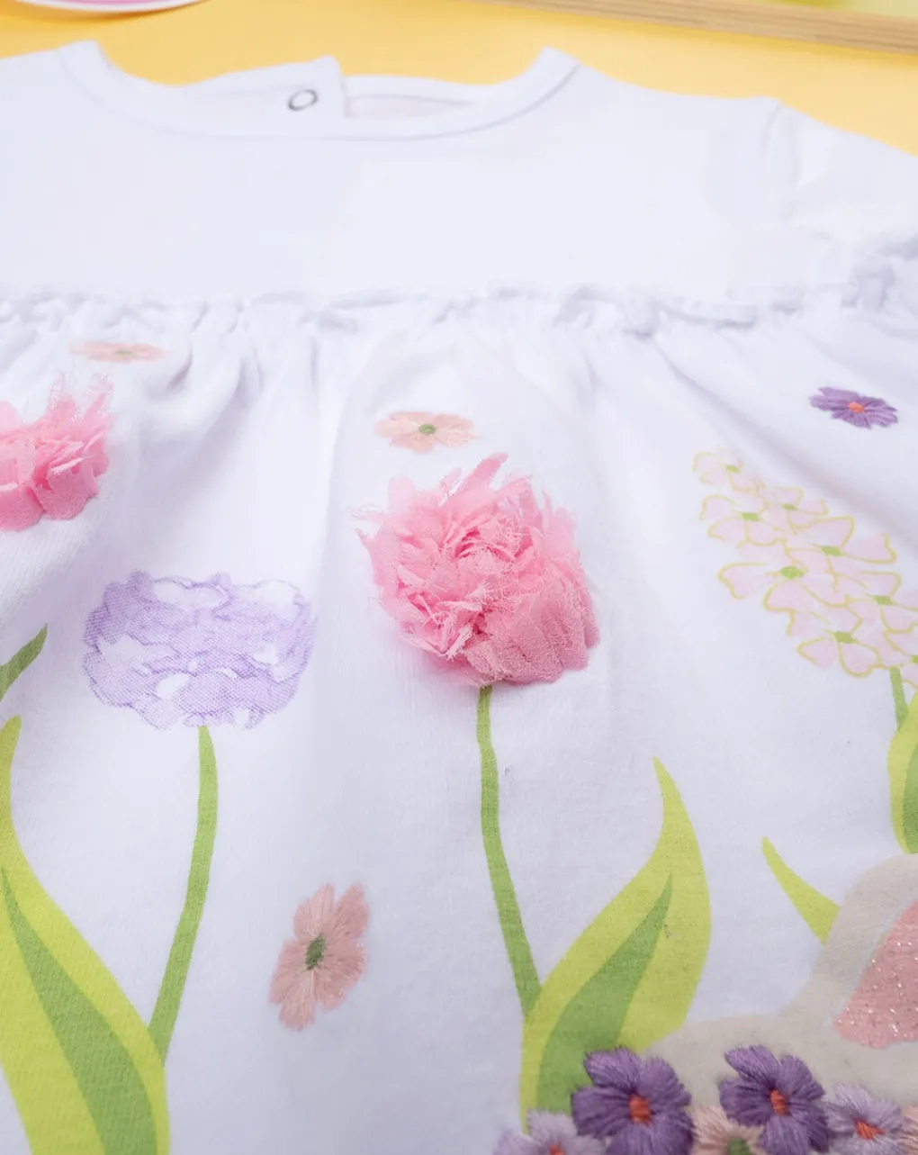 Prenatal Magliette Camicie E Body-T-Shirt Bimba "Garden” Organic Cotton