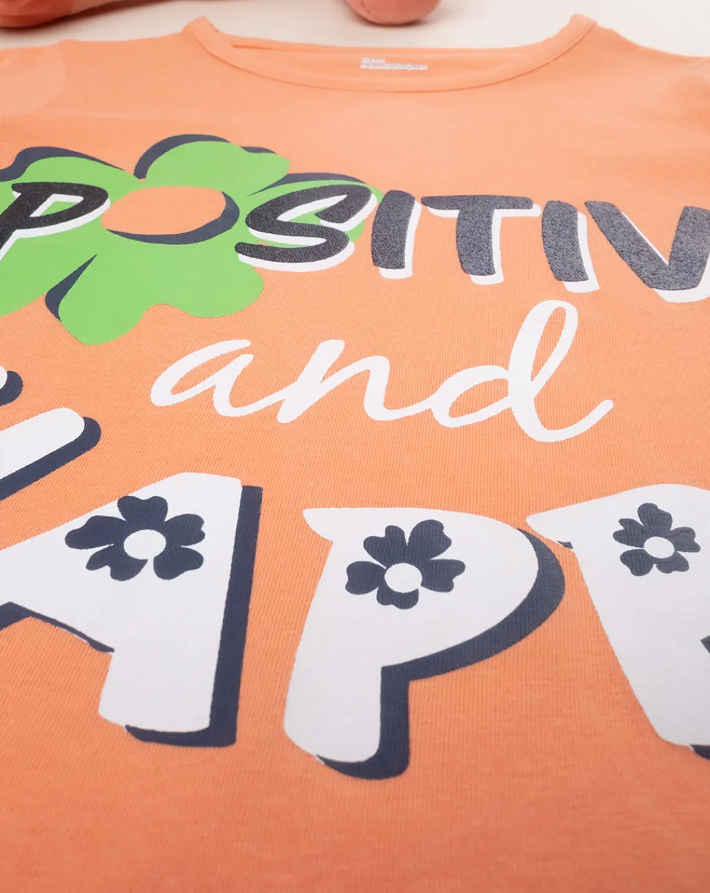 Prenatal Magliette E Camicie-T-Shirt Bimba Orange "Positive”