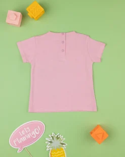 Prenatal Magliette Camicie E Body-T-Shirt Bimba Rosa