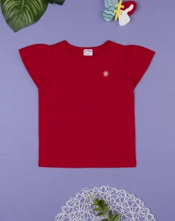 Prenatal Magliette E Camicie-T-Shirt Bimba Rossa "”