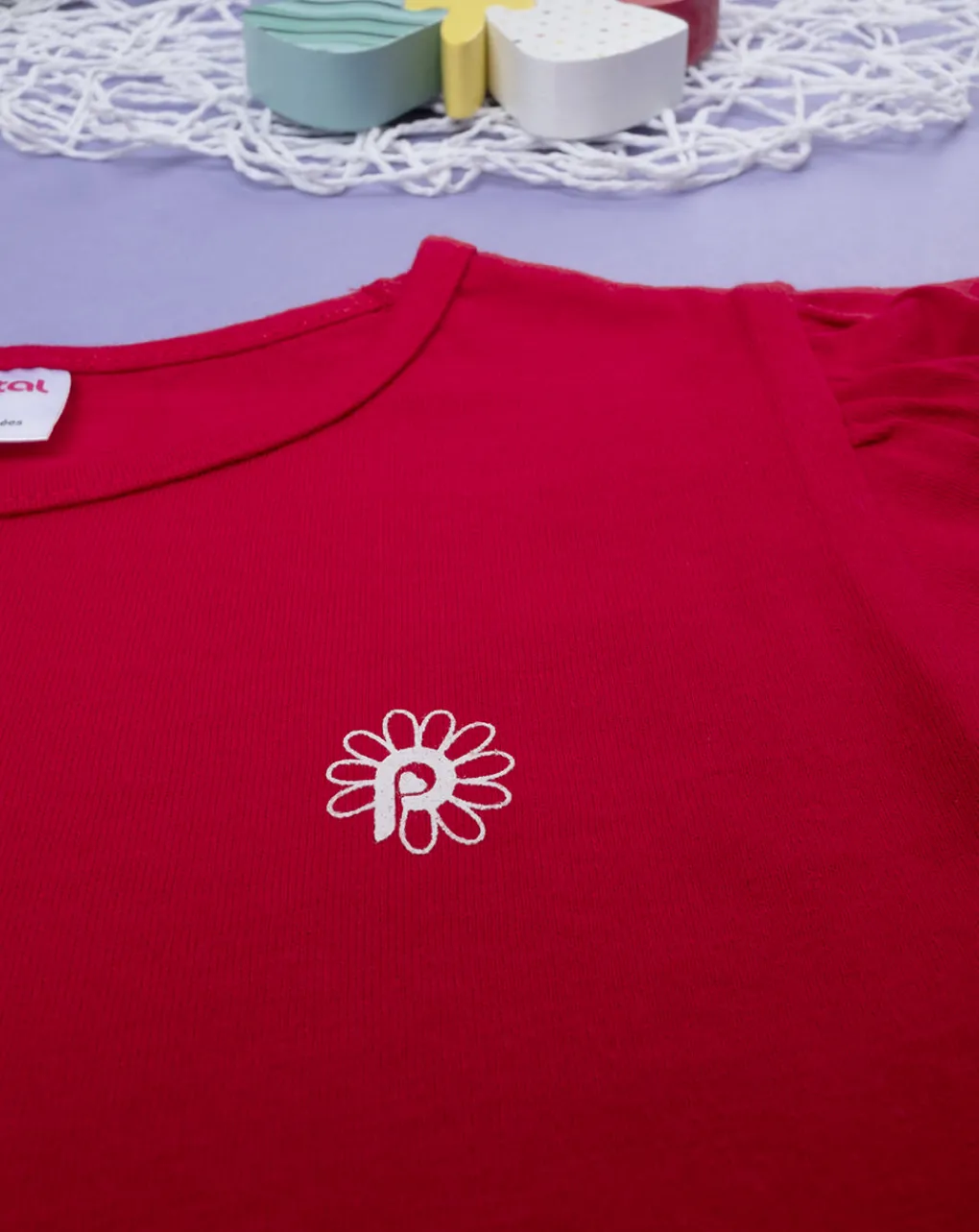 Prenatal Magliette E Camicie-T-Shirt Bimba Rossa "”